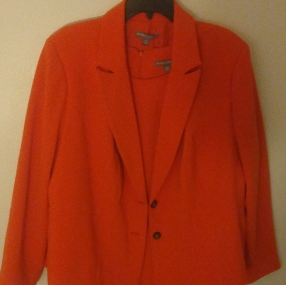 Burnt orange Dress and Matching blazer - Picture 6 of 12